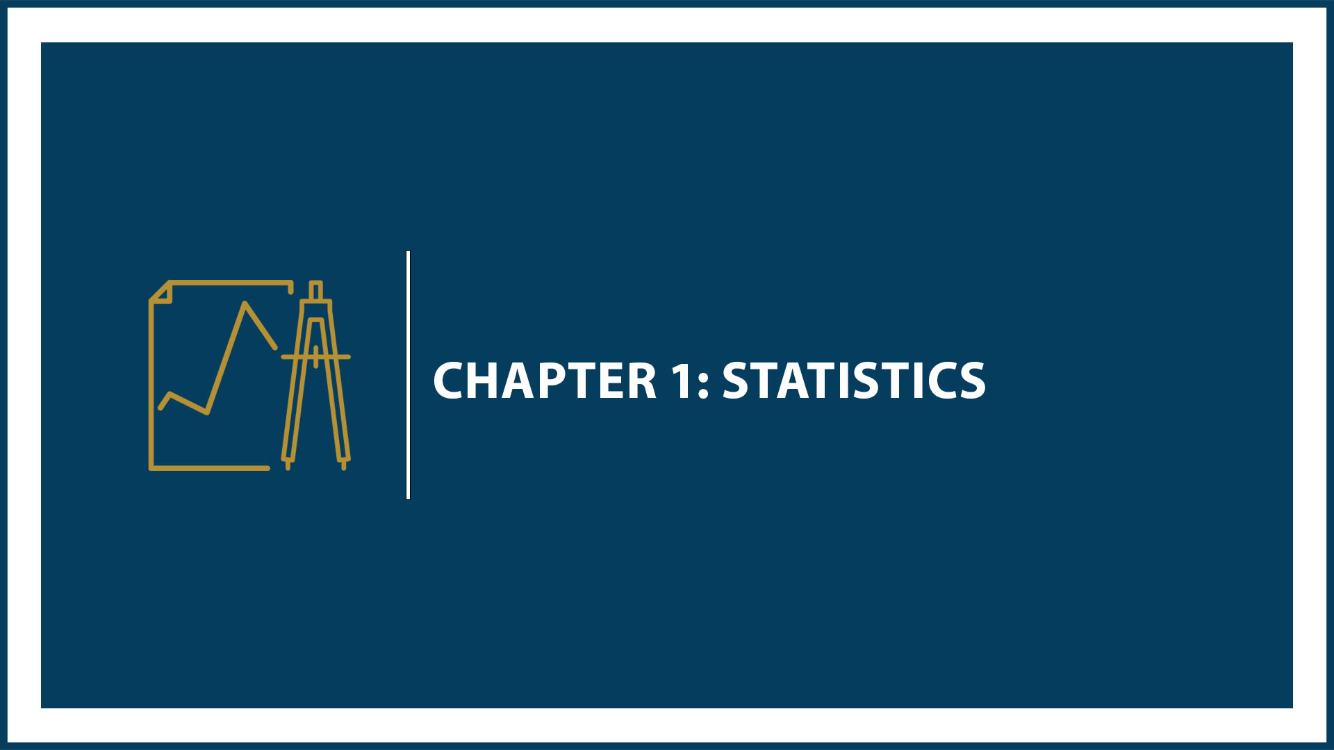Chapter 1: Statistics
